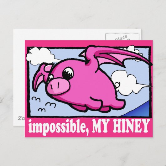 Carte Postale Oinky Dreams High (Devant / Derrière)