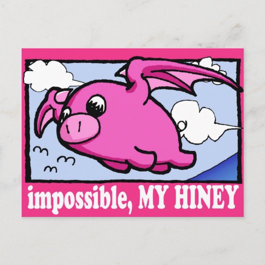 Carte Postale Oinky Dreams High (Devant)