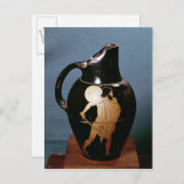 Carte Postale Oinochoe à silex rouge (Devant / Derrière)