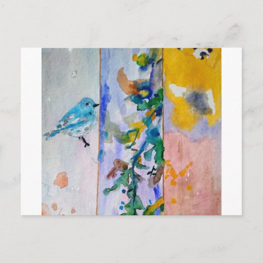 Carte Postale Oiseau (Devant)