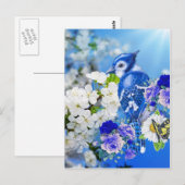 Carte Postale oiseau (Devant / Derrière)