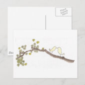 Carte Postale oiseau_amour (Devant / Derrière)