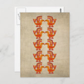 Carte Postale Oiseau andin (Devant / Derrière)