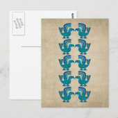 Carte Postale Oiseau andin (Devant / Derrière)