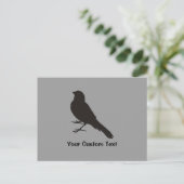 Carte Postale Oiseau canarien permanent (Debout devant)