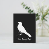 Carte Postale Oiseau canarien permanent (Debout devant)