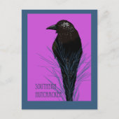 Carte Postale Oiseau -- Cassenoix du sud (Devant)