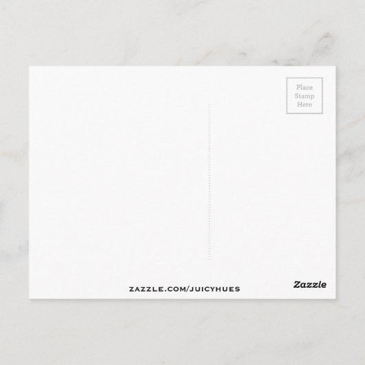 Carte Postale Oiseau de colombe blanche sur gris (Dos)