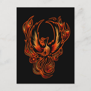 Carte Postale Oiseau De Feu