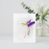 Carte postale - Oiseau de Humming (Debout devant)