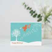 Carte Postale Oiseau de paix (Debout devant)