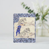 Carte Postale Oiseau de prison (Debout devant)