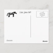 Carte Postale Oiseau de prison (Dos)