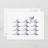 Carte Postale Oiseau de ronflement (Devant / Derrière)