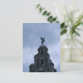 Carte Postale Oiseau du foie à Liverpool (Debout devant)