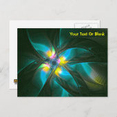 Carte Postale Oiseau Du Paradis (Devant / Derrière)