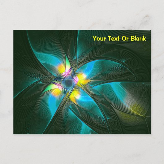 Carte Postale Oiseau Du Paradis (Devant)