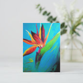 Carte Postale Oiseau du Paradis (Debout devant)