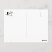 Carte Postale Oiseau En Chanson (Dos)
