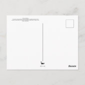 Carte postale Oiseau Grumpy (Dos)