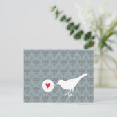 Carte postale Oiseau in Love (Debout devant)