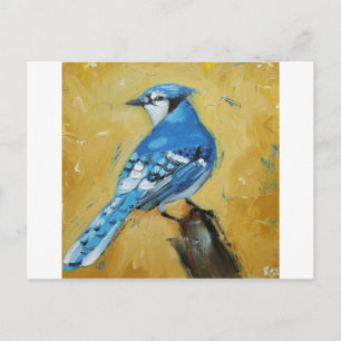 Carte Postale Oiseau n°39 bluejay
