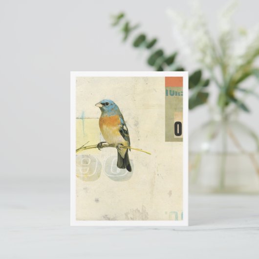 Carte Postale Oiseau no 1 (Debout devant)