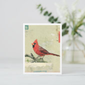 Carte Postale Oiseau no 6 (Debout devant)