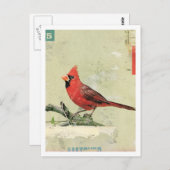 Carte Postale Oiseau no 6 (Devant / Derrière)