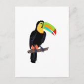 CARTE POSTALE OISEAU TOUCAN (Devant)