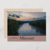 Carte Postale Oiseau vue de Branson Missouri (Devant / Derrière)