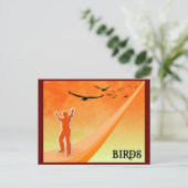 Carte Postale Oiseaux (Debout devant)