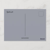 Carte postale Oiseaux à Djibouti (Dos)