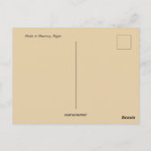 Carte Postale Oiseaux à Niamey Niger (Dos)