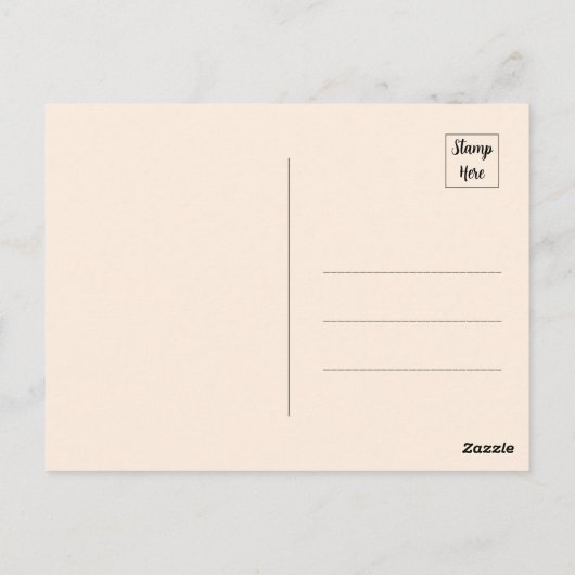 Carte Postale Oiseaux Abstraits Sur Une Branche (Dos)