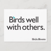 Oiseaux bien avec d'autres