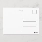 Carte Postale Oiseaux bleus de l'Est et Bullfinch (Dos)