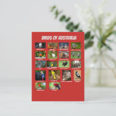 Carte Postale Oiseaux d'Australie (Debout devant)