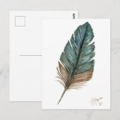 Carte Postale Oiseaux de même plumage (Devant / Derrière)
