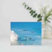 Carte Postale Oiseaux en Merci de vol (Debout devant)