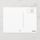 Carte postale Oiseaux en vol (Dos)