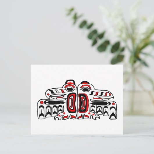 Carte Postale Oiseaux Esprits (Debout devant)