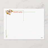 Carte postale Oiseaux et papillons (Dos)