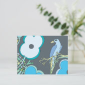 Carte Postale Oiseaux Fantaisistes (Debout devant)