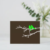 Carte Postale oiseaux moisis (Debout devant)