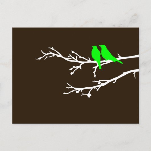 Carte Postale oiseaux moisis (Devant)
