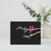 Carte Postale oiseaux moisis (Debout devant)