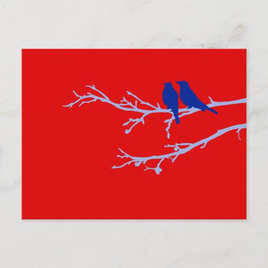 Carte Postale oiseaux moisis (Devant)
