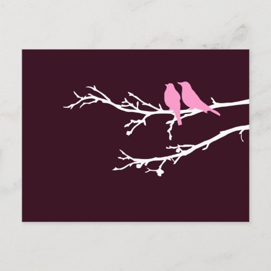 Carte Postale oiseaux moisis (Devant)