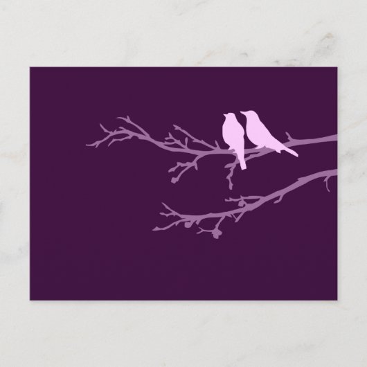 Carte Postale oiseaux moisis (Devant)